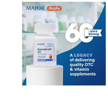 Bisacodyl Stimulant Laxative, 5mg Enteric Coated,